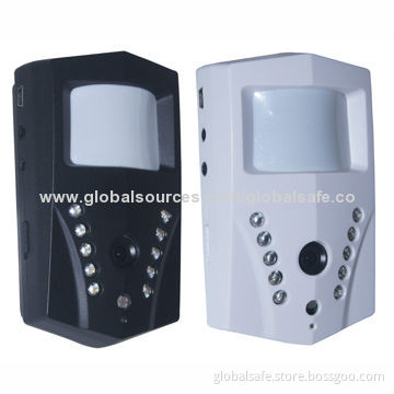 Wireless infrared video sensor alarm with photosensitive resistor and alarming host code 1527New